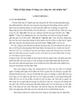 SKKN một số biện pháp nâng cao công tác chủ nhiệm lớp 