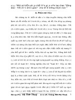 SKKN một số biện pháp chỉ đạo giáo viên tổ chức đồng giao trò chơi dân gian cho trẻ ở trường mầm non 