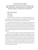 SÁNG KIẾN KINH NGHIỆM một số BIỆN PHÁP PHÁT TRIỂN NGÔN NGỮ MẠCH lạc CHO TRẺ 5 6 TUỔI lớp lá 3 TRƯỜNG mầm NON EA NA THÔNG QUA bộ môn làm QUEN văn học THỂ LOẠI TRUYỆN kể