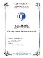 Bài tập lớn môn Vi xử lý, vi điều khiển: Thiết kế bộ điều khiển tốc độ của động cơ điện một chiều