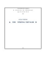 Giáo trình Kỹ thuật phòng thí nghiệm  Nghề: Chế biến thực phẩm  CĐ Kỹ Thuật Công Nghệ Bà Rịa Vũng Tàu