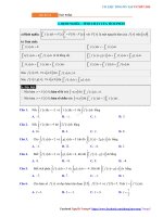 Khái quát nội dung tài liệu tổng ôn tập TN THPT 2020 môn Toán: Tích phân