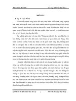 Luận văn sư phạm Một số đặc điểm về hình thái và sinh lý của học sinh trường tiểu học Xuân Hoà - thị xã Phúc Yên, tỉnh Vĩnh Phúc