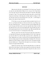 Luận văn sư phạm Nghiên cứu ảnh hưởng của nhiệt độ, hàm lượng, men giống, nồng độ (NH4)2SO4 tới quá trình lên men vang táo mèo