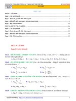 CHUYÊN đề 10  LOGARIT