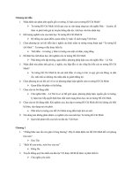 Đáp án Tư Tưởng Hồ Chí MInh Bách Khoa TPHCM Bkel