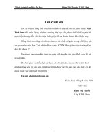 Luận văn sư phạm Bước đầu nghiên cứu sự sinh tinh của Thạch sùng đuôi sần Hemidactylus frenatus schlegel, 1836 tại huyện Bảo Thắng, tỉnh Lào Cai vào mùa mưa (tháng 4-8)