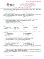 Đề sinh sở hà nội lần 2 