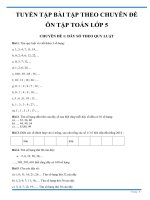 Chuyen de boi duong học sinh giỏi lop 5