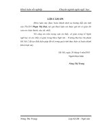 Luận văn sư phạm Biểu thức miêu tả đồng chiếu vật trong tác phẩm của Nguyễn Tuân và trong thơ của Tố Hữu