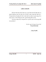 Luận văn sư phạm Giọng điệu trần thuật trong tiểu thuyết Nguyễn Việt Hà