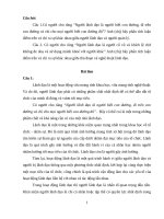 Bài tập môn khoa học lãnh đạo, chương trình cao học