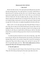 sáng kiến kinh nghiệm trung học sơ sở: Một số kinh nghiệm giúp học sinh học chương trình tiếng anh 6 đề án luyện kĩ năng nói hiệu quả