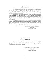 Luận văn sư phạm Ảnh hưởng của áp suất thẩm thấu đến sự sinh trưởng và hàm lượng Prolin của hạt đậu tương nảy mầm trong dung dịch đường Saccarôzơ