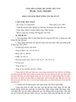 Một số giải pháp làm tốt công tác đổi mới và nâng cao chất lượng thể dục đầu giờ.