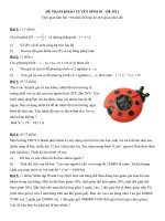 ĐỀ TS 10 Q4 20-21