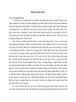 Luận văn sư phạm Hiệu quả nghệ thuật của câu đặc biệt trong truyện ngắn Nam Cao