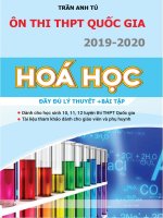 Tài liệu Ôn thi THPT quốc gia 2019 2020 môn Hóa học: Phần 1