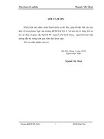 Luận văn sư phạm Chất trí tuệ trong thơ Tagor