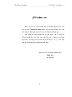 Luận văn sư phạm Tổ chức dạy học phương pháp thuyết minh ở trường phổ thông