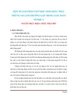 SKKN giải pháp giúp học sinh khắc phục sai lầm trong toán số học 6 