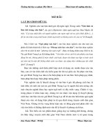 Luận văn sư phạm Hiệu quả biện pháp quy định trong truyện cười dân gian Việt Nam