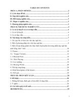 SKKN một số hoạt động giành cho thực hành luyện phát âm trong phần dạy ngữ âm sách tiếng anh 7 mới 