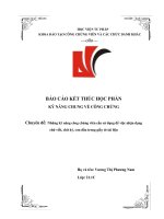 Báo cáo thực tập đề tài giả mạo giấy tờ trong hoạt động công chứng