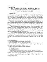 Một vài hình thức tổ chức hoạt động học tập theo phương pháp đổi mới dạy học môn toán ở lớp 5a trường tiểu học 