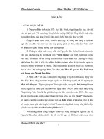 Luận văn sư phạm Thế giới nhân vật trong tập truyện ngắn Mặt trời đồng xu của Nguyễn Bản