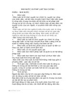 Nhà nước và pháp luật đại cương