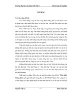 Luận văn sư phạm Tinh thần khẳng định quốc gia dân tộc trong thơ ca thời Trần