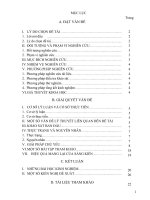 SKKN phương pháp giải một số dạng toán tìm giá trị lớn nhất(GTLN), giá trị nhỏ nhất(GTNN) trong chương trình toán THCS 