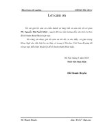 Luận văn sư phạm Thế giới nghệ thuật trong tập thơ Trở về với mẹ ta thôi của Đồng Đức Bốn