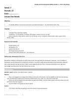 Family and Friends Special Edition Grade 5 LESSON PLAN Unit 3 My things