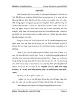 Luận văn sư phạm Nghiên cứu xác định hàm lượng Cađimi (Cd2+) trong nước bằng phương pháp cực phổ (phương pháp VON - AMPE)