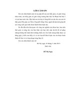 Luận văn sư phạm Giải tích vectơ trong không gian En và ứng dụng