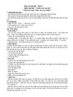 Giáo án chuyên đề âm nhạc lớp lá