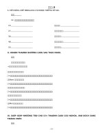 第1課 3 BÀI TẬP  BÀI 1 GIÁO TRÌNH MINA NO NIHONGO