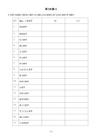BÀI 18. 1  (BÀI TẬP BÀI 18 GIÁO TRÌNH MINA NO NIHONGO)