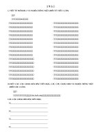 第1課 1 BÀI TẬP  BÀI 1 GIÁO TRÌNH MINA NO NIHONGO