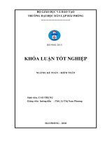 Khóa luận tốt nghiệp ngành kế toán   kiểm toán  hoàn thiện tổ chức kế toán doanh thu, chi phí và xác định kết quả kinh doanh tại công ty cổ phần đầu tư và khai khoáng việt 