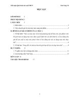 Tiểu luận môn quá trình sản xuất tư bản chủ nghĩa bình luận về quan điểm sự phát triển của máy móc và đại công nghiệp của các mác 