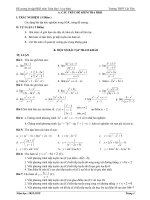 Đề cương học kì 2 toán 11 năm 2018 2019 trường cát tiên lâm đồng 