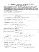 60 bài toán giải hệ phương trình bằng phương pháp hàm số điển hình phạm văn bình 