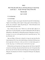 SKKN một số biện pháp nhằm nâng cao chất lượng giảng dạy các dạng bài tập đạo đức lớp 3 