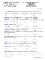 Đề thi thử THPT quốc gia 2017 môn toán trường THPT quảng xương 1 thanh hóa lần 2 