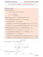 Tìm cực trị của hàm số hợp f(u(x)) khi biết đồ thị hàm số f(x)