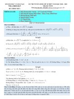 Đề tuyển sinh vào lớp 10 THPT môn toán năm 2018 2019 sở GD và đt thừa thiên huế 