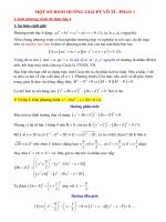 Một số định hướng giải phương trình vô tỉ